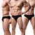 baratos Roupa Interior &amp; Meias para Homem-Homens 1 pc Cueca Boxer Boxers Fibra Sintética Respirável Macio Confortável Tecido Cintura Média Preto Branco