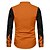 billige Halloween skjorter-Halloween Gresskar Grimasse Fritid Herre Skjorte med knapper Langermet Fest &amp; Aften Høst Vinter Vår sommer Aftæpning Skjortekrage Knepp opp 3D-utskrift Tynn Oransje Polyester