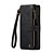 cheap Samsung Cases-Phone Case For Samsung Galaxy Z Fold 6 Z Fold 5 Z Fold 4 Z Fold 3 Wallet Case Zipper with Pen Slot Holder Matte Frosted Retro