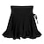 abordables Jupes Latines-Jupe de danse latine pour femmes, robe d'entraînement, mini short plissé à volants, jupe de salle de bal, salsa, tango, jupe de danse sexy