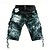 billige Klassisk-Herre Taktiske shorts Cargoshorts Camo Shorts Shorts Knapper Multi lomme Kamuflasje Kamuflasje Farge Anvendelig Kort Daglig utendørs Camping &amp; Vandring Mote Klassisk Blå Rød