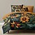 billige Dynetrekk sett-botanisk floral dynetrekk sett - inkluderer dynetrekk og putevar - elegant naturinspirert design - mykt og behagelig stoff - perfekt for soveromsinnredning