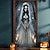 billige Halloween dørdeksler-halloween dørdekorasjoner spøkelse brud halloween dørdeksler dør billedvev dør gardin dekorasjon bakteppe dør banner for inngangsdør gårdshus ferie fest dekor forsyninger