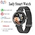 abordables Pulseras inteligentes-696 CF37 Reloj inteligente 1.27 pulgada Pulsera inteligente Bluetooth Podómetro Recordatorio de Llamadas Seguimiento del Sueño Compatible con Android iOS Mujer Hombre Llamadas con Manos Libres