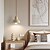 abordables Éclairages pour îlot-Suspension LED blanc chaud 1 lumière 5 W petite décoration de la maison lampe suspendue au plafond en pierre éclairage du dôme wabi-sabi e26/e27 lustre rustique de ferme maison 110-240 v