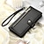 billige Samsung-etui-telefon Etui Til Samsung Galaxy S26 Ultra Plus S25 S24 S23 S22 S23 FE S21 Ultra Plus S20 A55 5G A35 5G Bakdeksel med stativ Magnetisk Glidelås Kontor / Bedrift TPU PU lær