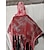 preiswerte Herren Kostüme-Geist Sensenmann Halloween Cosplay Kostüm Partykostüm Kapuzencape Outfits Gruseliges Kostüm Erwachsene Herren Damen Maskerade Karneval Leistung Party Halloween Einfache Halloween-Kostüme Verkleiden