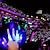 preiswerte Deko-10 stücke led-licht finger licht licht ring laser licht bungee dance hand lampe sashimi lampe konzert atmosphäre requisiten