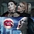 preiswerte Halloween-Maske &amp; Requisiten-4 Paar Halloween-Vampirzähne, 4 Größen, individuelle Reißzähne, Vampirzähne mit 1 Tube, Zahnpellets, Kleber für Cosplay-Party-Requisiten, Halloween-Party-Reißzähne, falsche Zahnprothesen