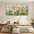 voordelige Schilderijen van bloemen/planten-handgemaakt olieverfschilderij canvas kunst aan de muur decoratie weinig frisse stijl moderne abstracte textuur bloemen planten partysu voor woonkamer home decor gerold frameloze ongespannen