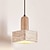 billige Cylinderdesign-led pendel sten design pendel vintage stue soveværelse spisestue 110-240v