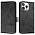 Χαμηλού Κόστους iPhone Θήκες-τηλέφωνο tok Για iPhone 16 iPhone 15 Pro Max Plus iPhone 14 13 12 11 Pro Max Plus Mini SE Πίσω Κάλυμμα με βάση στήριξης Μαγνητική με λουράκι καρπού Ρετρό Λουλούδι Floral TPU PU δέρμα