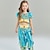 billige Jentekostymer-Aladdin Eventyr Prinsesse Sjasmin Drakter Temafestkostyme Cosplay Film-Cosplay for Jente Barn Karneval Barnas Dag Ytelse Fest / aften