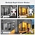 cheap Indoor IP Network Cameras-Three Lens PTZ IP Camera Outdoor HD Three Screen WiFi Security Camera Auto Tracking Wireless CCTV Camera