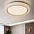 tanie Ściemnialne lampy sufitowe-Lampy sufitowe led z możliwością przyciemniania 50cm 1-lampa nowoczesna sztuka przemysłowa okrągły szczotkowany metal półpłaski 42w do kuchni sypialnia salon 220-240v
