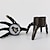 baratos Halloween ao Ar Livre-Luz de vela de mão esqueleto de halloween, decoração de casa, adereços, pé de caveira, luz de vela led, decorações de mesa para festa de halloween, 3/6/12 peças