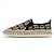 voordelige Hereninstappers &amp; loafers-Geborduurde herenespadrilles - comfortabele canvas vissersschoenen met rood patroon voor casual en strandkleding