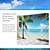 billiga Ocean Beach Gobeläng-landskap natur stor vägg gobeläng art déco filt gardin picknick bordsduk hängande hem sovrum vardagsrum sovsal dekoration strand serie kokospalt blå hav vit moln blå himmel