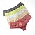 baratos Roupa Interior &amp; Meias para Homem-Homens 1 pc Cueca Boxer Boxers Poliéster Respirável Macio Confortável Xadrez Cintura Média Preto Branco