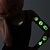 cheap Halloween Decorations-10PCS Halloween Spider Web Luminous Tattoo Stickers Cartoon Luminous Festival Party Face Stickers