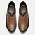 billiga Slip-ons och loafers till herrar-Herr Tofflor och Slip-Ons Penny Loafers Klassiska loafers PU Läder Bekväm Halksäker Loafers Svart Vit Orange