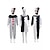 ieftine Horror clasic-Art the Clovn Halloween Costum Cosplay Mascaradă Terificator Cosplay Halloween Pentru copii Băieți Fete Halloween Carnaval Mascaradă Halloween Petrecere / Seara Mascaradă Costume de Halloween ușoare
