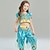billige Jentekostymer-Aladdin Eventyr Prinsesse Sjasmin Drakter Temafestkostyme Cosplay Film-Cosplay for Jente Barn Karneval Barnas Dag Ytelse Fest / aften