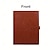 voordelige Kantoor artikelen-multifunctionele a4 bruine pu padfolio met klembord klembordmap a4 vergadermap portfoliomap a4