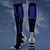 abordables Calcetines de running-Calcetines de compresión Calcetines Deportivos Calcetines para correr 1 Par Bloque de Color Hombre Calcetines de tubo A prueba de resbalones Transpirable Reductor del Sudor Cómodo Entrenamiento de
