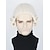 abordables Perruques historiques-Perruque de juge colonial pour hommes Perruque poudrée longue ondulée Wig costume Washington Perruque drôle Carnaval Cosplay Perruques d&#039;Halloween