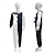 ieftine Horror clasic-Art the Clovn Halloween Costum Cosplay Mascaradă Terificator Cosplay Halloween Pentru copii Băieți Fete Halloween Carnaval Mascaradă Halloween Petrecere / Seara Mascaradă Costume de Halloween ușoare