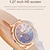 abordables Pulseras inteligentes-696 CF37 Reloj inteligente 1.27 pulgada Pulsera inteligente Bluetooth Podómetro Recordatorio de Llamadas Seguimiento del Sueño Compatible con Android iOS Mujer Hombre Llamadas con Manos Libres