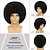 economico Parrucche storiche-Parrucche Afro Rock Disco 70s per Uomini Donne Senza Colla Indossa e Vai Parrucca fluffy Corto Afro Riccio Carnevale Sintetico Hippie Festa Quotidiana Parrucche di Halloween