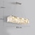 رخيصةأون ثريات كريستالية-ثريا LED 80 سم مصباح سقف كريستالي تصميم دائرة تصميم فريد من نوعه أضواء تركيب فلوش من الفولاذ المقاوم للصدأ LED طراز شمالي 110-240 فولت