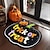 preiswerte Halloween Schlafzimmer-Halloween Dekoration Kürbis Boo unregelmäßige Fußmatte Küchenmatte Bodenmatte rutschfeste Flächenteppich ölbeständiger Teppich Indoor Outdoor Matte Schlafzimmer Dekor Badezimmermatte Eingangsteppich