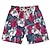 abordables Plantas y Flores Tropicales-Hombre Graphic Flor Bañador largo Pantalones de Surf Pantalones de Natación Media cintura Ropa de calle Hawaiano Boho Casual Diario Festivos Correa con forro de malla Cintura elástica Diseñador Ropa