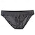 baratos Roupa Interior &amp; Meias para Homem-Homens 1 pc Cueca Boxer Boxers Fibra Sintética Respirável Macio Confortável Tecido Cintura Média Preto Branco
