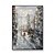 abordables Peintures paysages-Peinture à l&#039;huile faite à la main sur toile, décoration murale, paysage architectural abstrait, paysage de Londres pour la décoration intérieure, peinture roulée sans cadre, non étirée