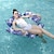 cheap Water Toys-Water Play Equipment Inflatable Pool Float Non Toxic Geometric Pattern PVC Beach Theme Creative Outdoor Summer All Child&#039;s Adults&#039;