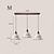 ieftine Lumini insulare-pandantiv cu led lemn de ciment sursă de lumină 3 culori 16/20/50/70cm 1/2/3 lumină elegantă, industrială, modernă, corp de iluminat suspendat din beton, stil japonez wabi-sabi, ciment, e27, pandantiv