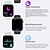 economico Braccialetti intelligenti-696 MT500 Orologio intelligente 1.97 pollice Intelligente Bracciale Bluetooth ECG + PPG Monitoraggio della temperatura Pedometro Compatibile con Android iOS Da uomo Chiamate in vivavoce Promemoria di