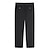 voordelige Klassiek-Voor heren Linnen broek Broek Zomerbroek Voorvak Plooien Recht been Effen Comfort Ademend Casual Dagelijks Feestdagen Modieus Basic Zwart Wit