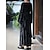 preiswerte Kleider-Retro Vintage Mittelalterlich Kleid Einfarbig Kostüm Damen Maskerade Party / Abend Erwachsene Kleid