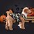 abordables Disfraz de Halloween para mascota-Perros Disfraces de Halloween Disfraz para perro Calabaza Estilo lindo Suave Víspera de Todos los Santos Carnaval Fiesta  Ropa Para Cachorros De Perros