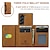 cheap Samsung Cases-Phone Case For Samsung Galaxy Z Fold 6 Z Fold 5 Z Fold 4 Z Fold 3 Back Cover with Stand Holder Detachable Magnetic Retro TPU PC PU Leather