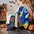 billige Halloween soverom-halloween kunstnerisk illustrasjon teppe fargerikt og kreativt for sesongmessig varme
