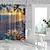 Douchegordijn met Haken 180cm*180cm (70"*70") Polyester Wasbaar Waterproof Patroon Badkamer Badkuip Deco Kust Oceaan Strand voordelige Douchegordijnen-Douchegordijn met Haken 180cm*180cm (70"*70") Polyester Wasbaar Waterproof Patroon Badkamer Badkuip Deco Kust Oceaan Strand