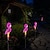 preiswerte Landschaftslichter-Solar Flamingos Rasenleuchten für den Außenbereich, wasserdicht, Gartenweg, Gras, Landschaftsbeleuchtung, Terrassenlicht, Halloween, Weihnachtsatmosphäre, Hofdekoration, 1/2 Stück