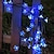billige Solstreng lys-1 stk solcelleblomsterlys, kirsebærtræsgren lys udendørs 6,5 m/21ft 30 led fe lys ip65 vandtæt til havehegn gårdhave gårdfest indretning jul halloween dekoration