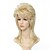 economico Parrucche storiche-Parrucche Mullet per Donne Ricce Morbide Resistenti al Calore Capelli Spalla Lunghezza 80s Rocker Cosplay Parrucche di Halloween